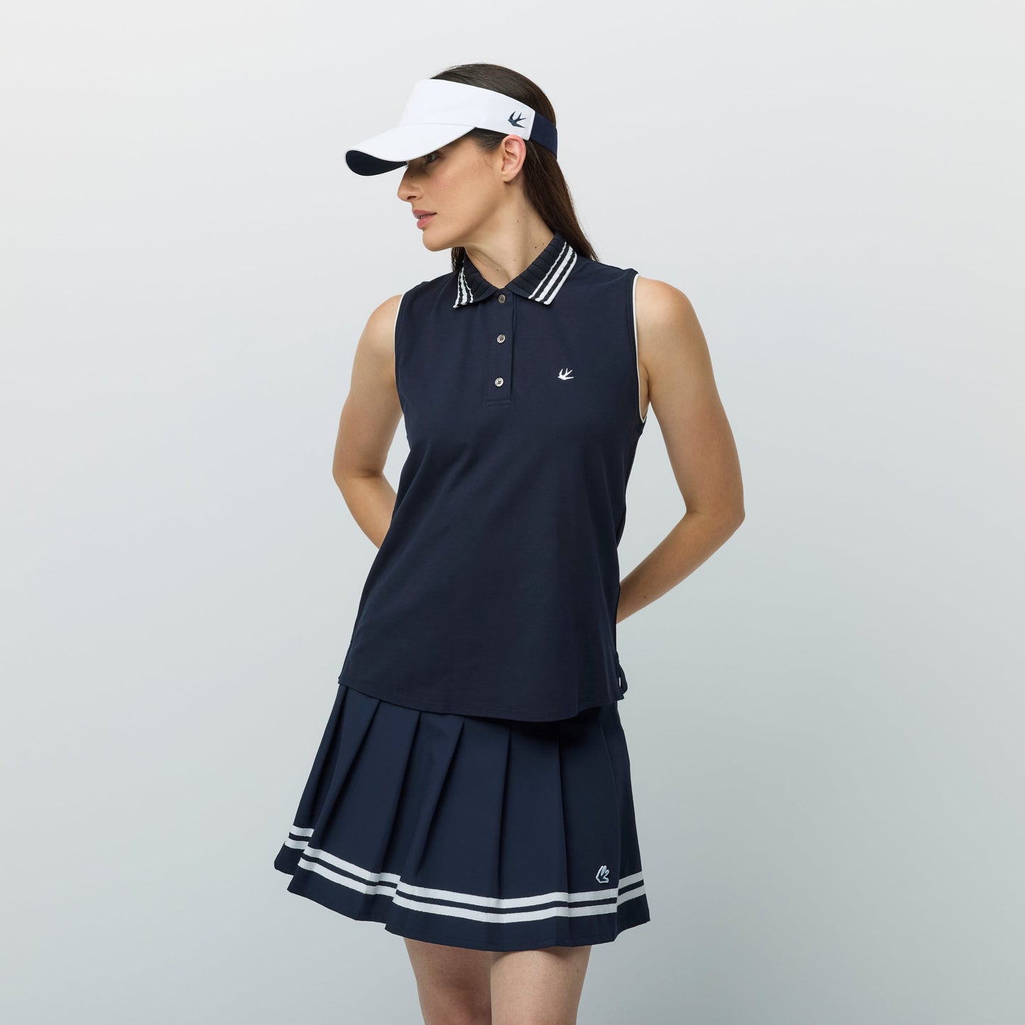 Tilley Supima Pique Sleeveless Polo