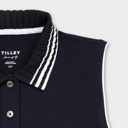 Tilley Supima Pique Sleeveless Polo