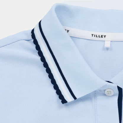 Tilley Preppy Pique Puff Sleeve Polo