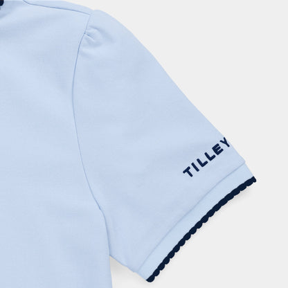 Tilley Preppy Pique Puff Sleeve Polo