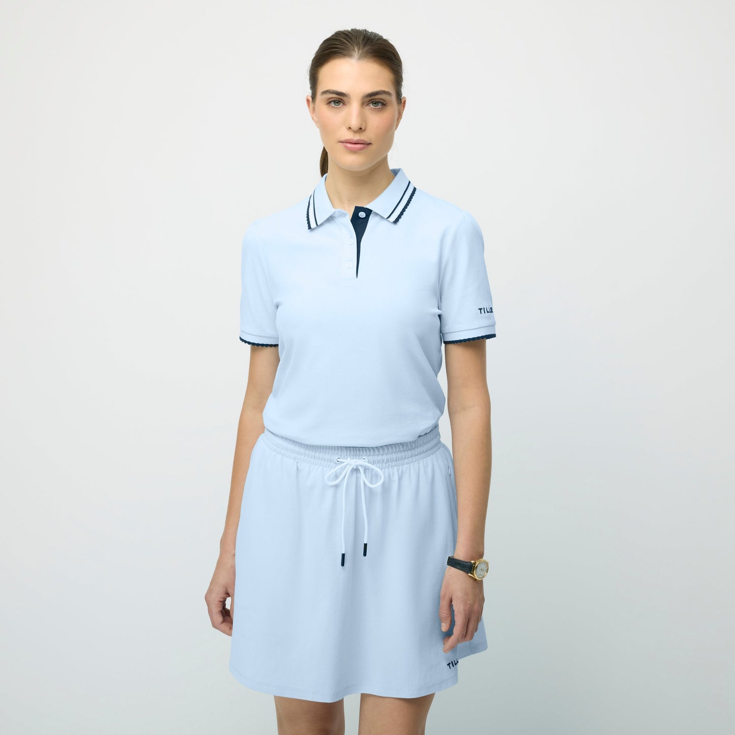 Tilley Preppy Pique Puff Sleeve Polo