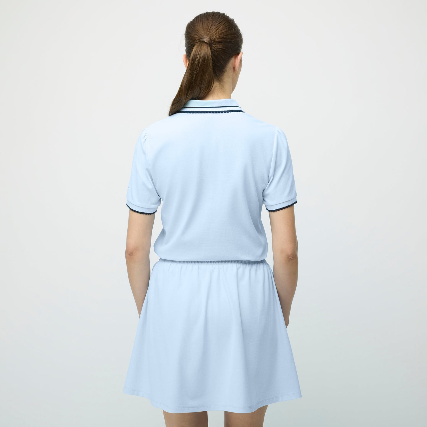 Tilley Preppy Pique Puff Sleeve Polo