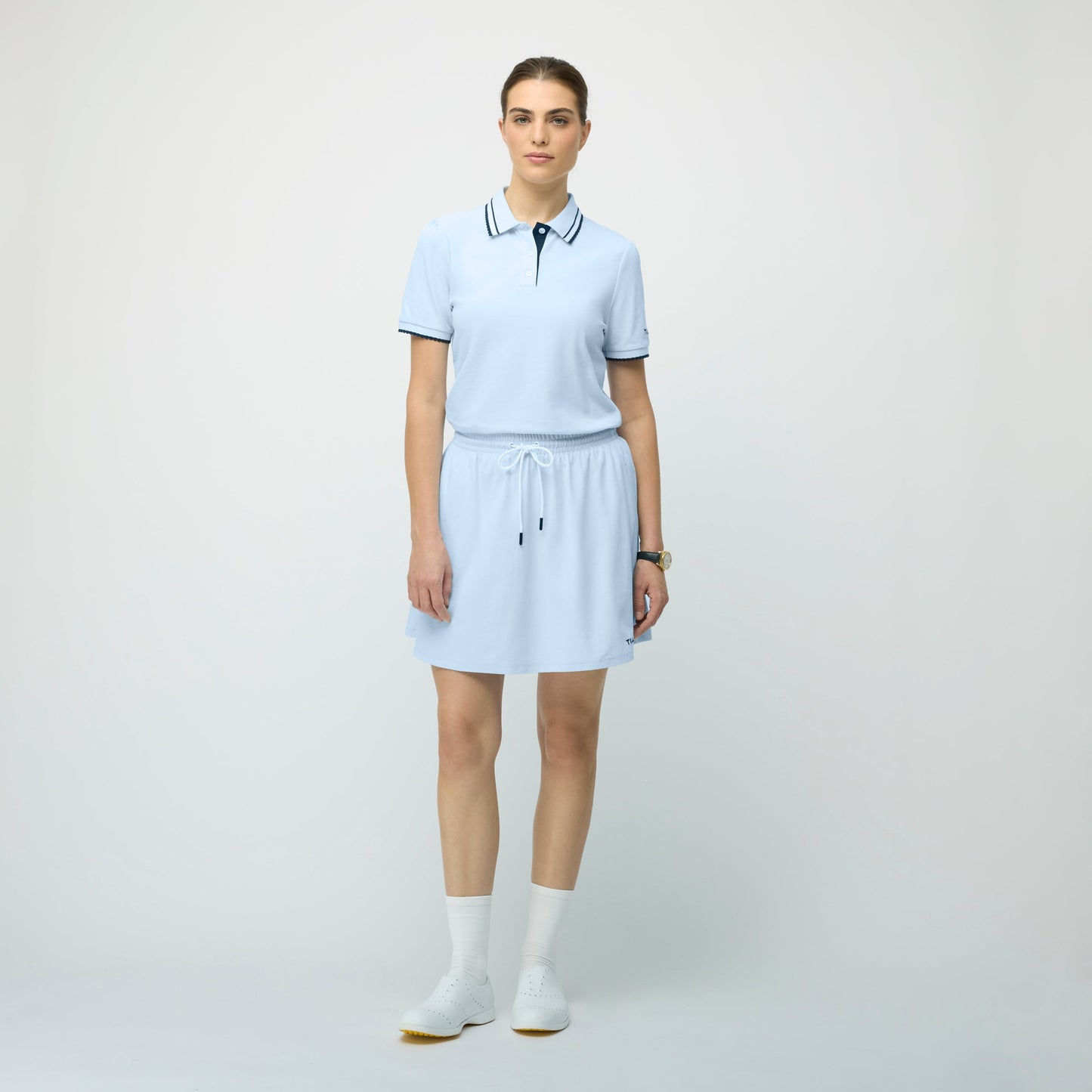 Tilley Preppy Pique Puff Sleeve Polo