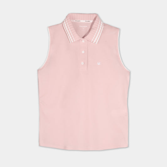 Tilley Supima Pique Sleeveless Polo