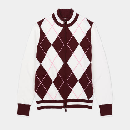 Tilley Argyle Full Zip Sweater