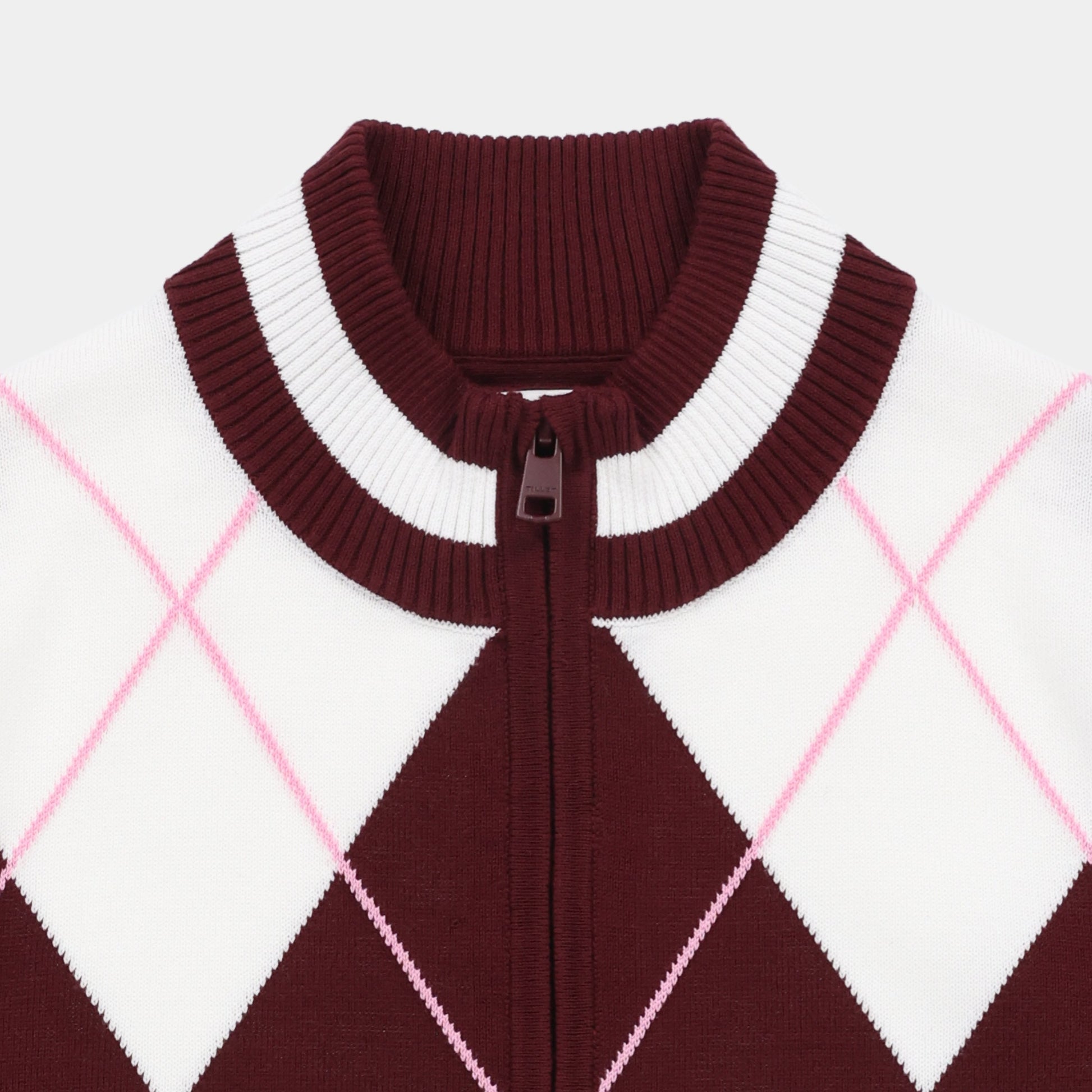 Tilley Argyle Full Zip Sweater