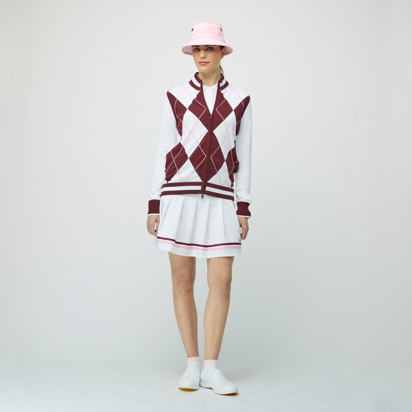 Tilley Argyle Full Zip Sweater