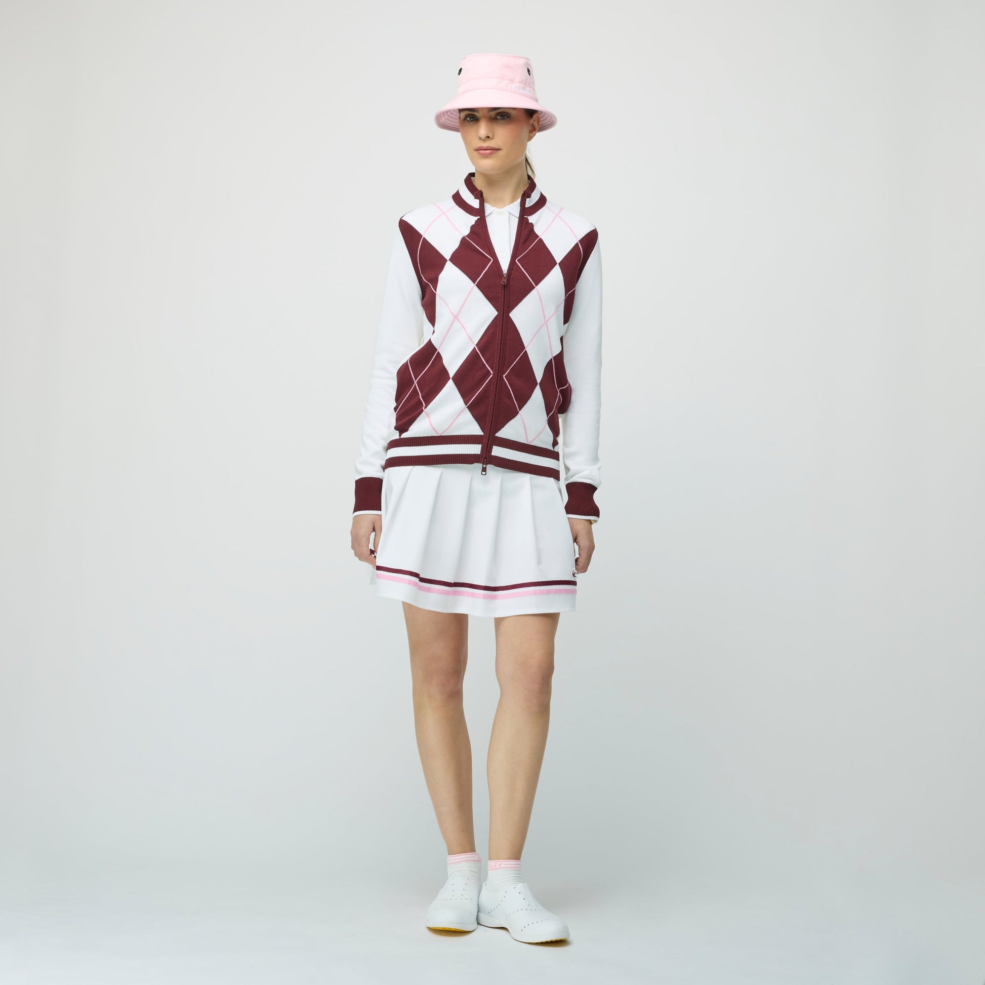 Tilley Argyle Full Zip Sweater
