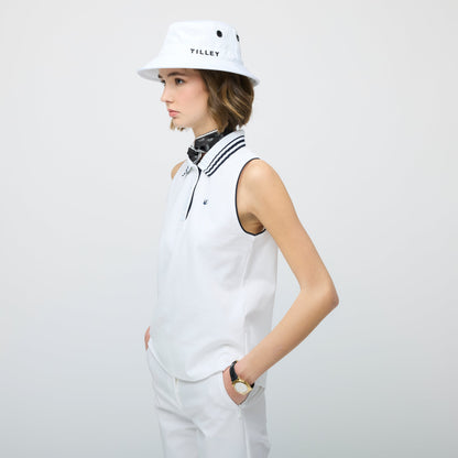 Tilley Supima Pique Sleeveless Polo