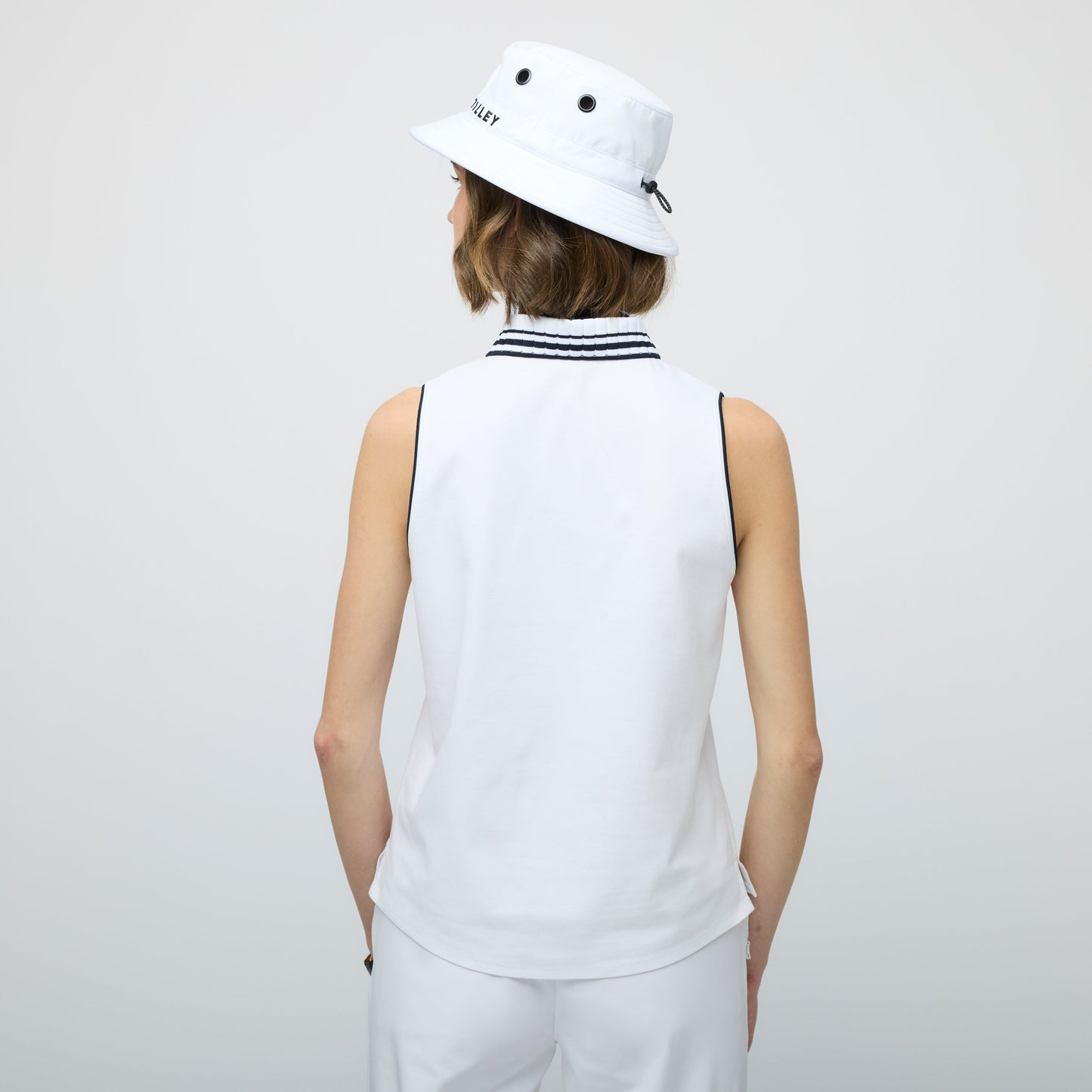 Tilley Supima Pique Sleeveless Polo