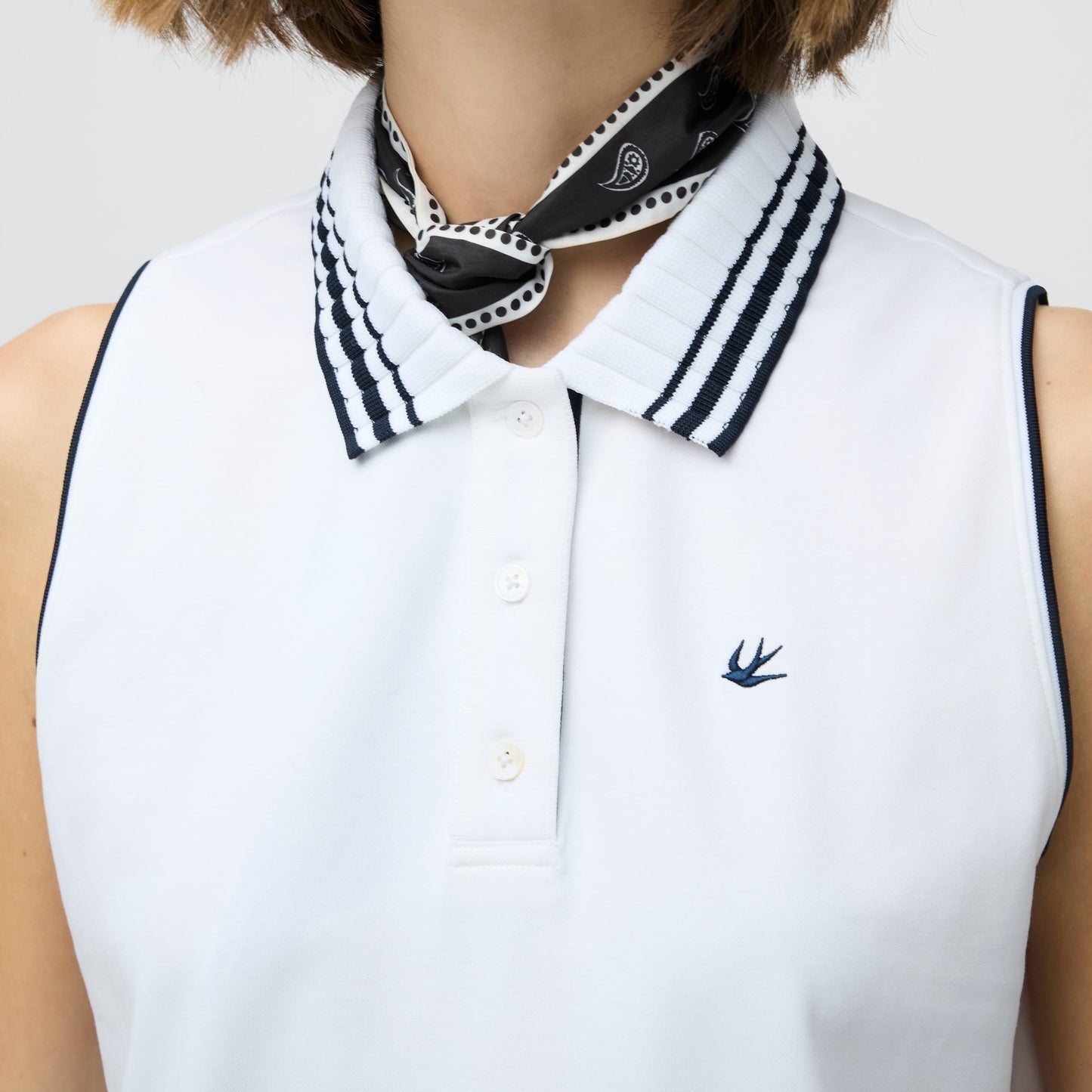 Tilley Supima Pique Sleeveless Polo