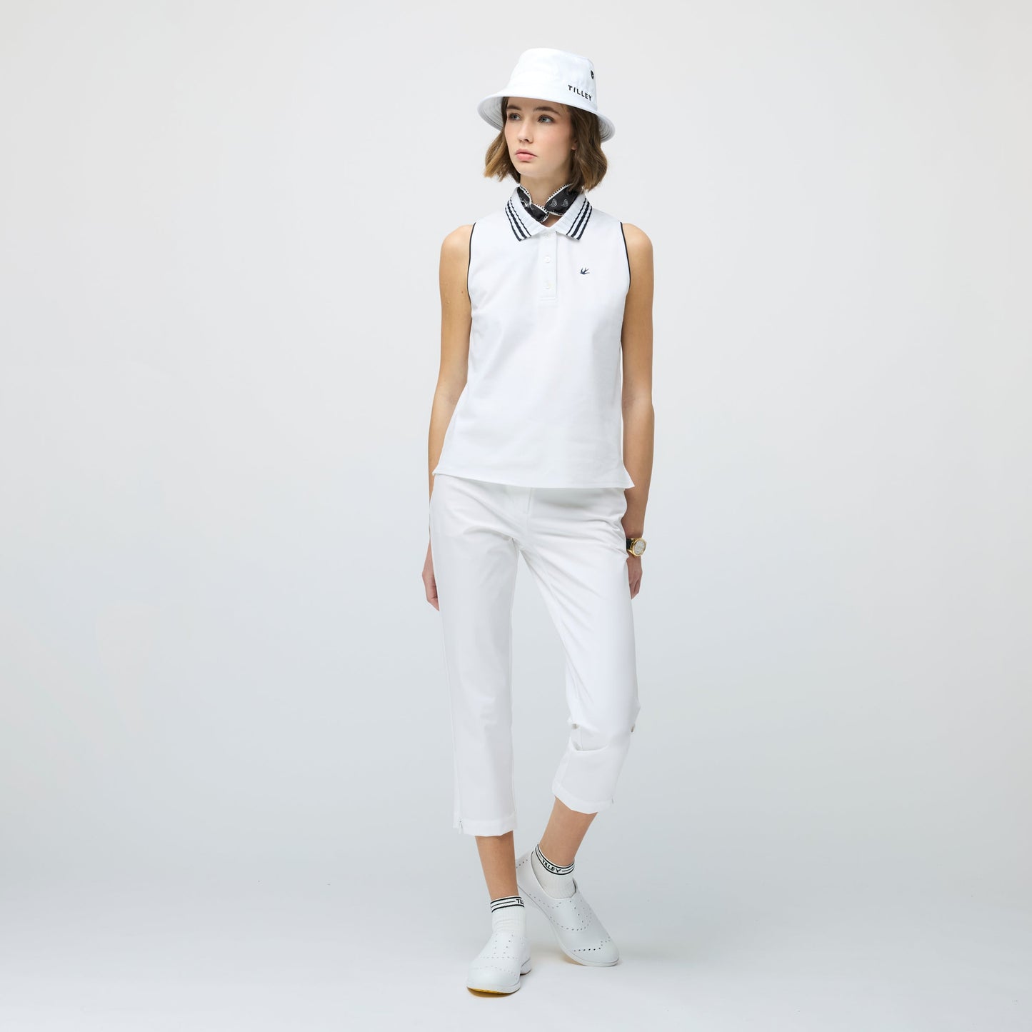 Tilley Supima Pique Sleeveless Polo