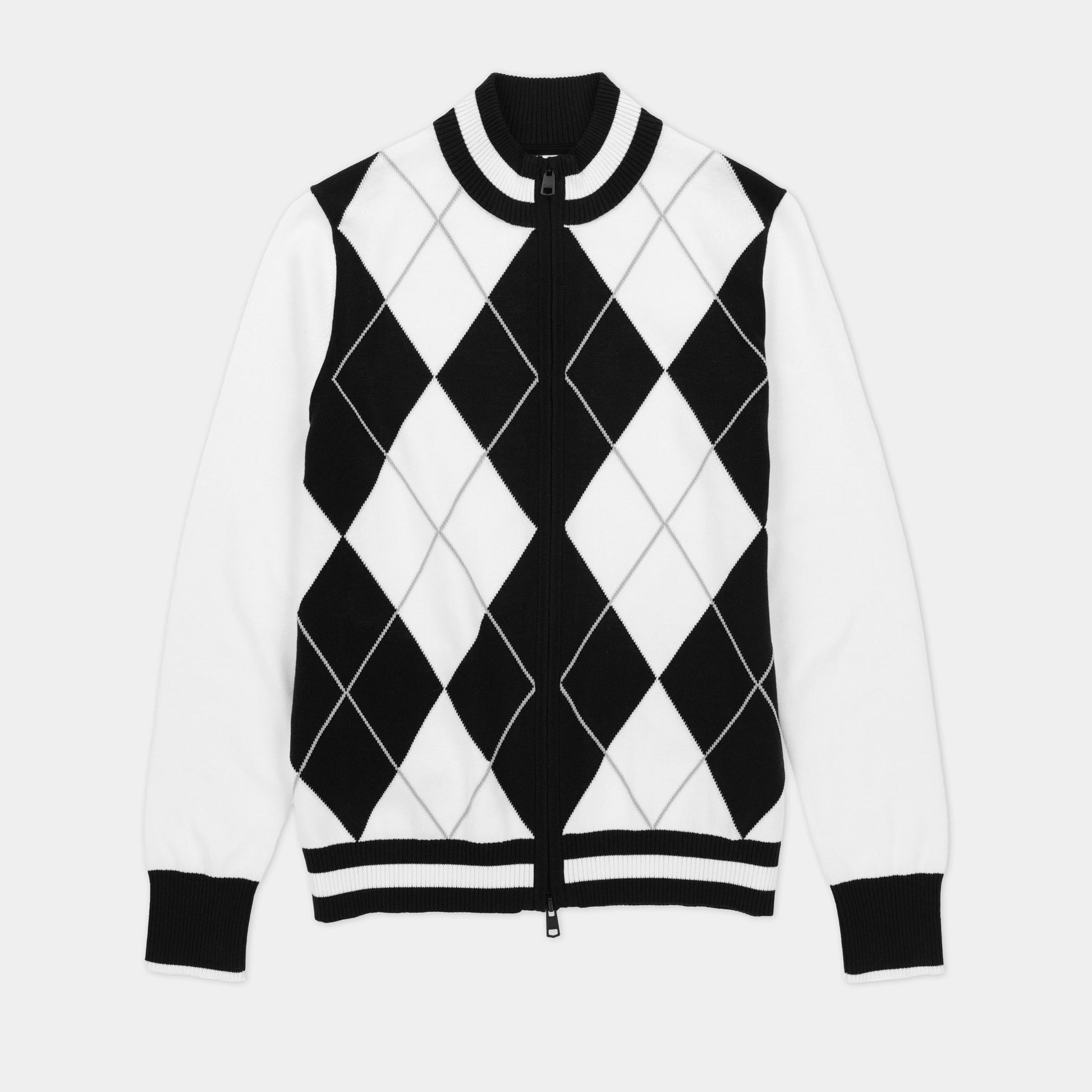 Tilley Argyle Full Zip Sweater
