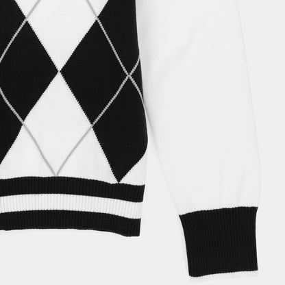 Tilley Argyle Full Zip Sweater