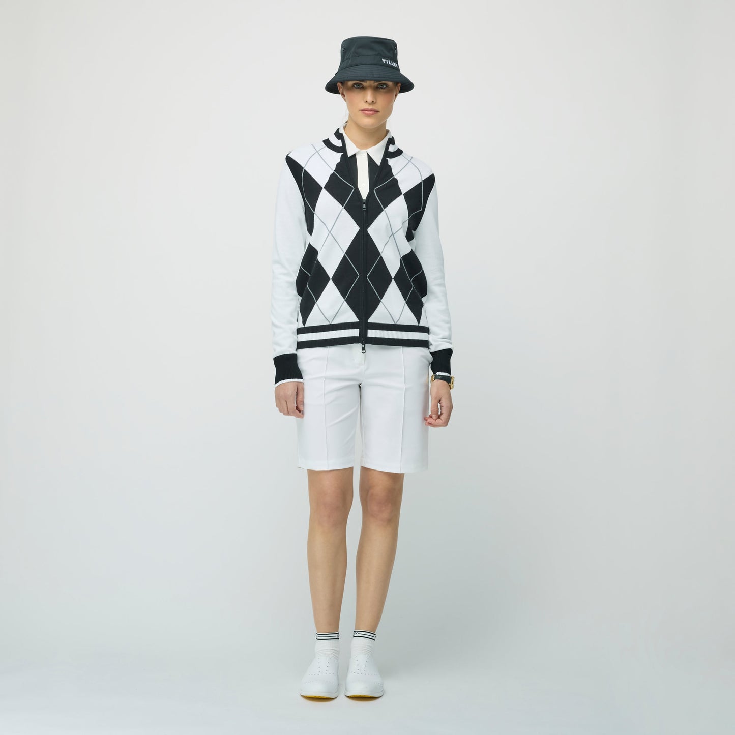 Tilley Argyle Full Zip Sweater