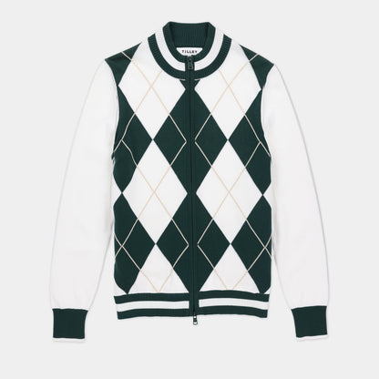 Tilley Argyle Full Zip Sweater