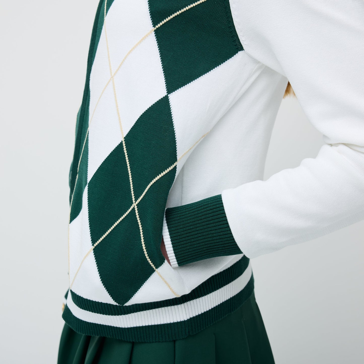Tilley Argyle Full Zip Sweater