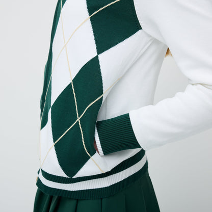 Tilley Argyle Full Zip Sweater