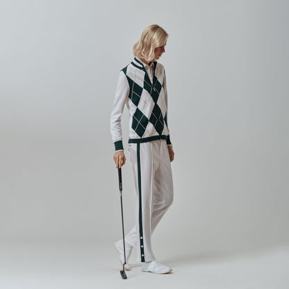 Tilley Argyle Full Zip Sweater