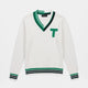 White/Sport Green