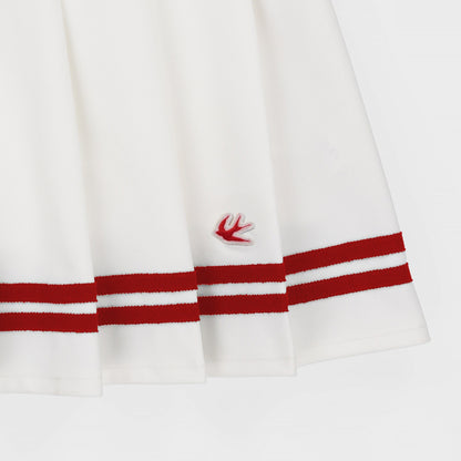 Tilley Ribbon Pleated Skirt