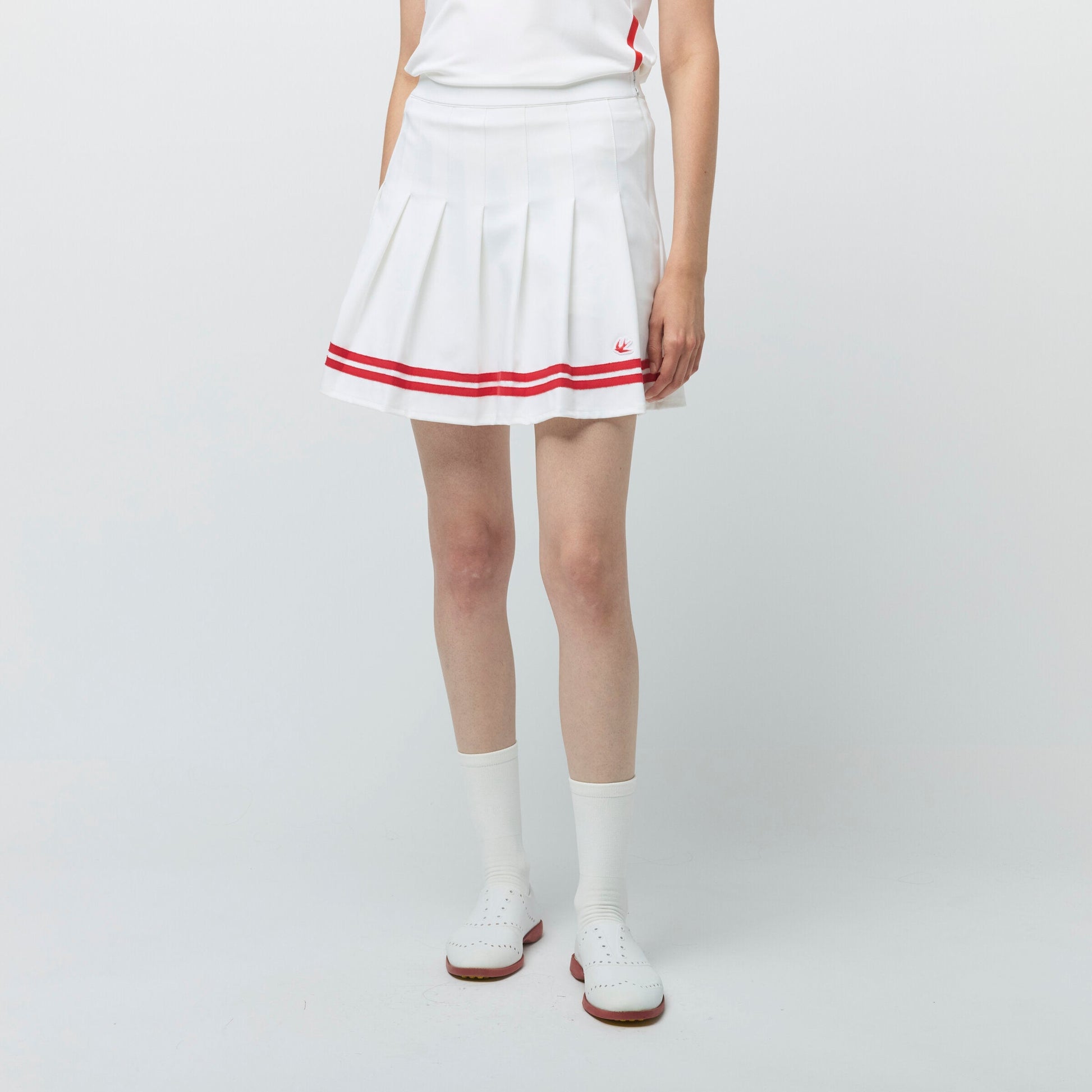 Tilley Ribbon Pleated Skirt