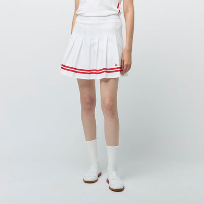 Tilley Ribbon Pleated Skirt