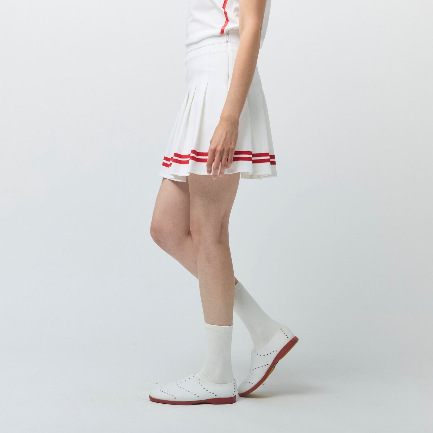 Tilley Ribbon Pleated Skirt