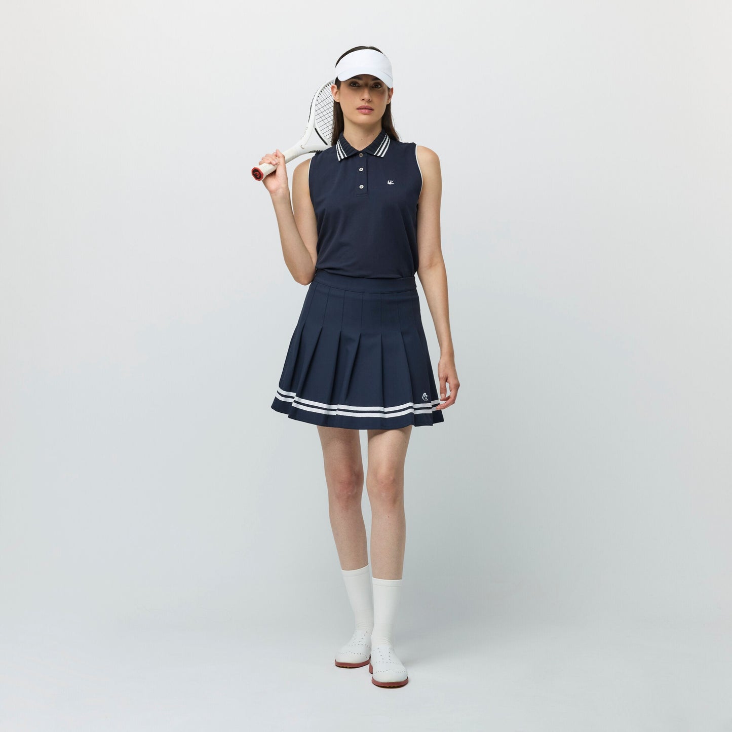Tilley Ribbon Pleated Skirt