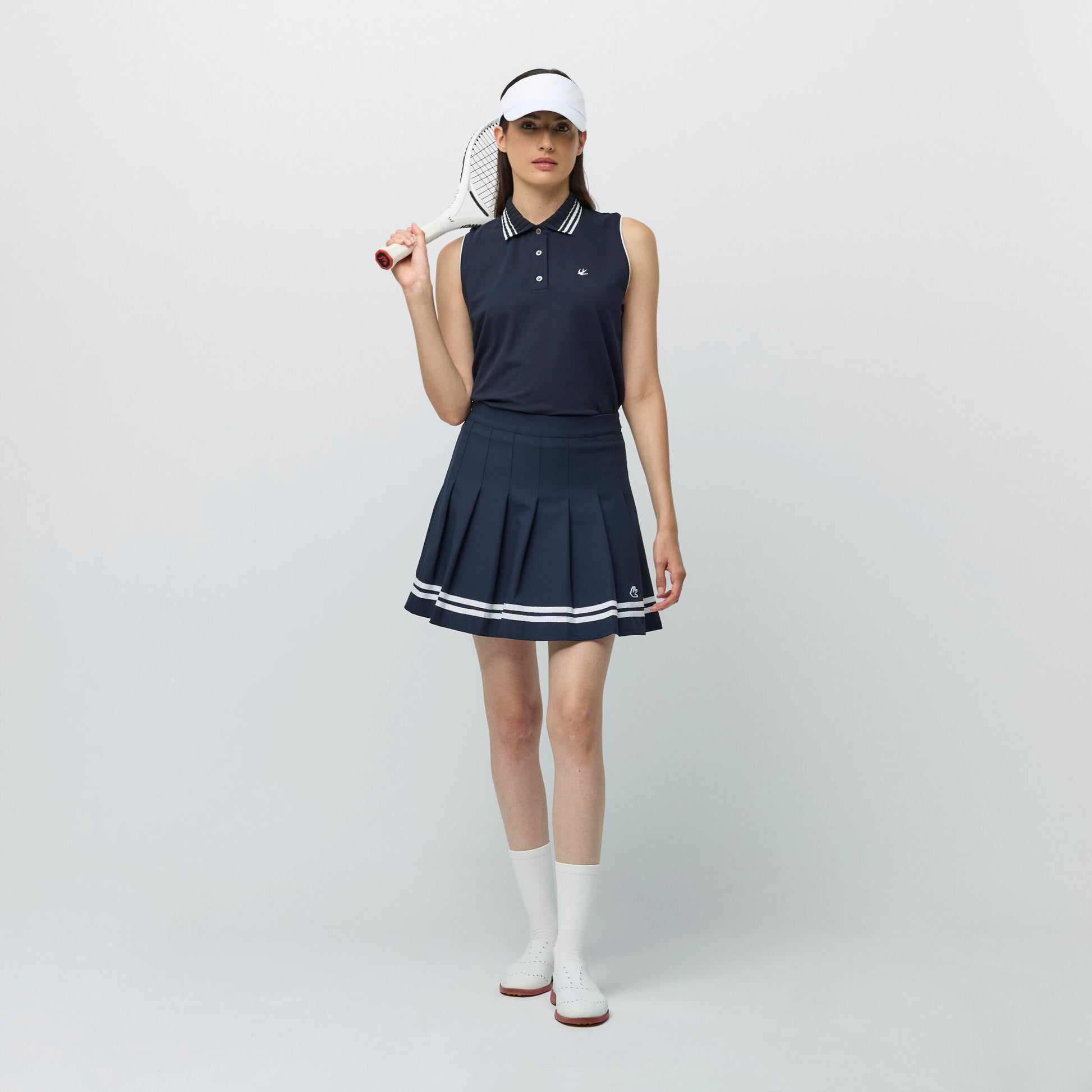 Tilley Ribbon Pleated Skirt
