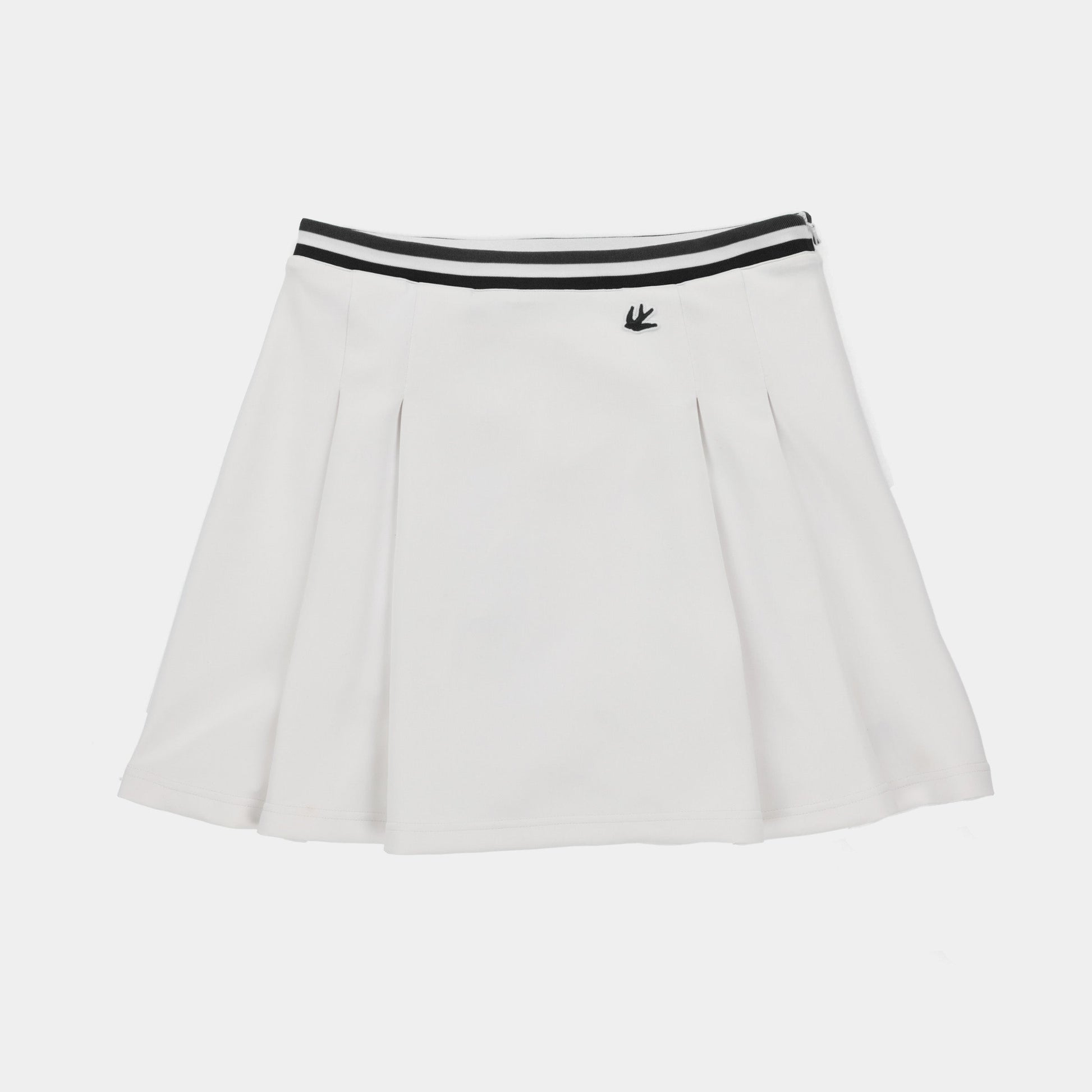 Tilley Striped Airloft Pleated Skirt