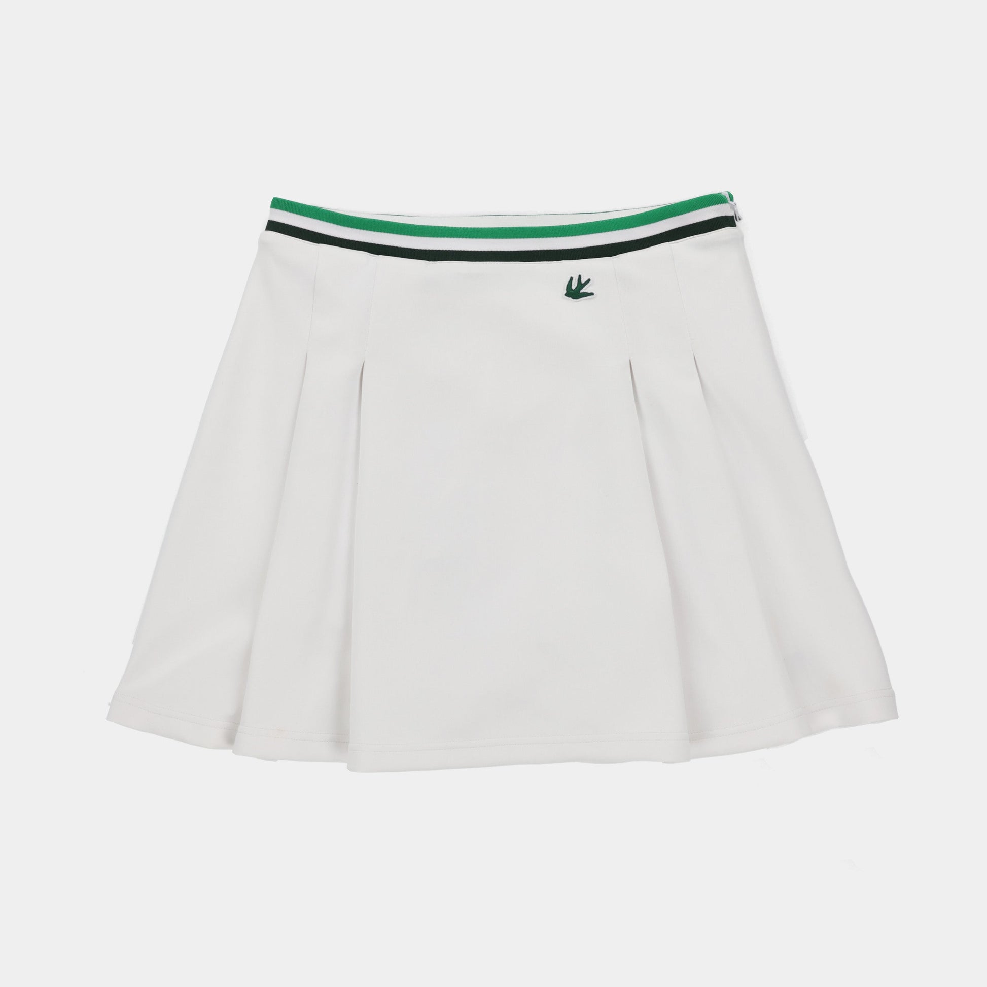 Tilley Striped Airloft Pleated Skirt