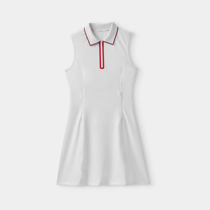 Tilley Quarter Zip Polo Dress