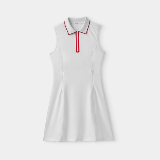 Tilley Quarter Zip Polo Dress