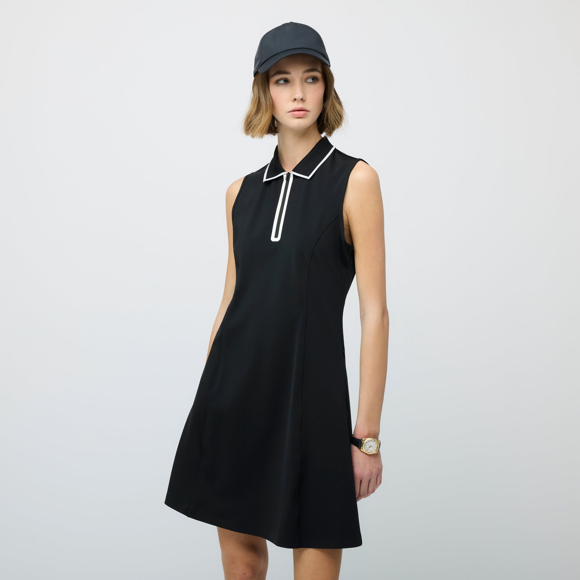 Tilley Quarter Zip Polo Dress
