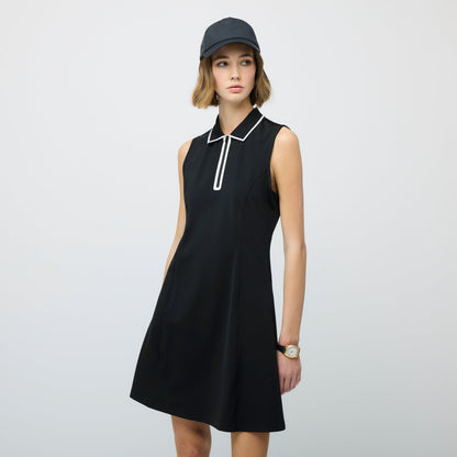 Tilley Quarter Zip Polo Dress