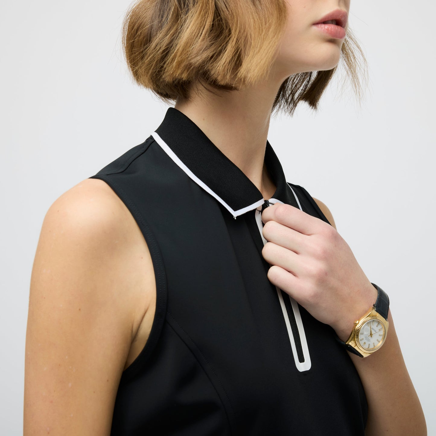 Tilley Quarter Zip Polo Dress