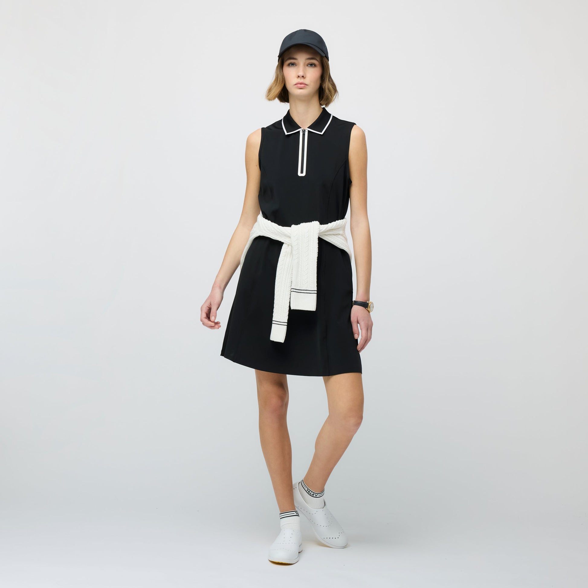Tilley Quarter Zip Polo Dress