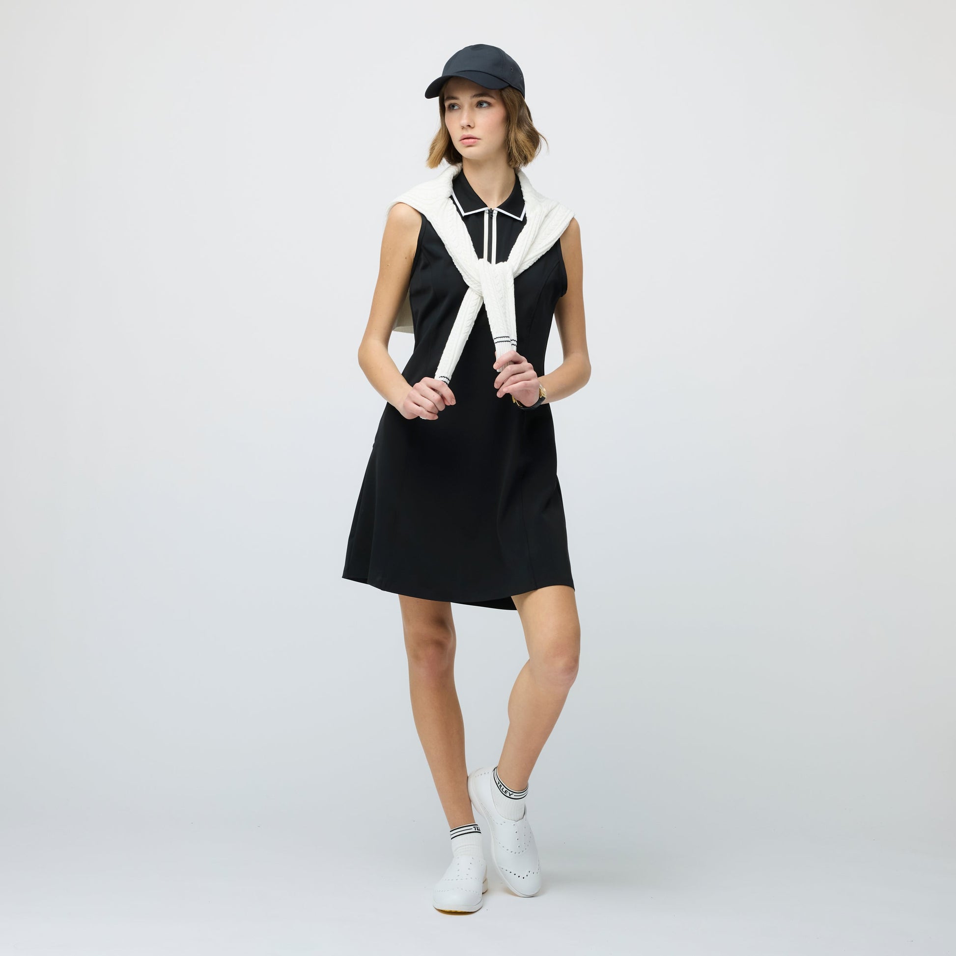 Tilley Quarter Zip Polo Dress