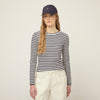 Navy/White Stripe