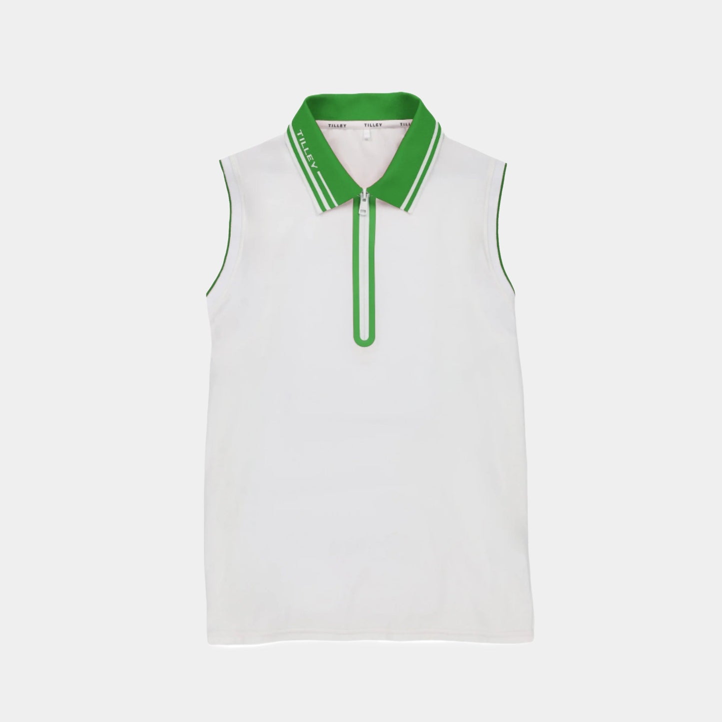 Tilley Tech Jersey Sleeveless Zip Polo