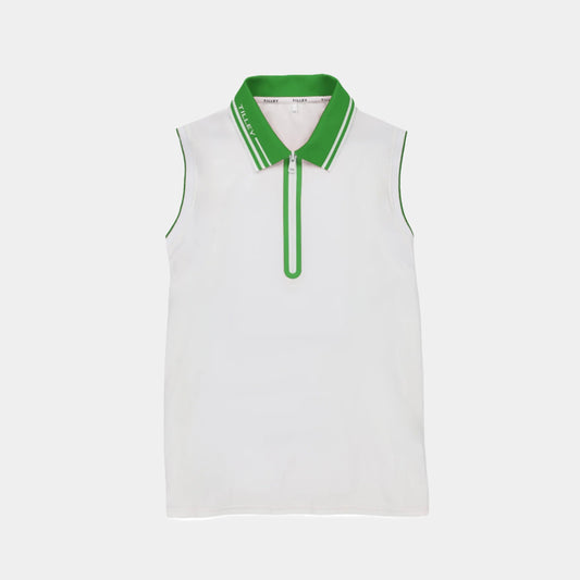 Tilley Tech Jersey Sleeveless Zip Polo