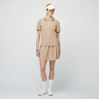 Tilley Preppy Pique Puff Sleeve Polo