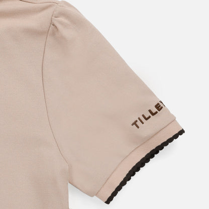Tilley Preppy Pique Puff Sleeve Polo