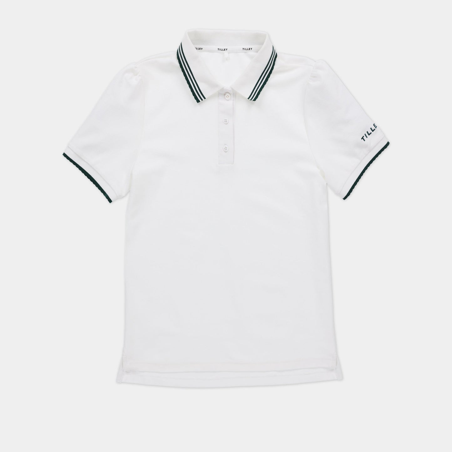 Tilley Preppy Pique Puff Sleeve Polo
