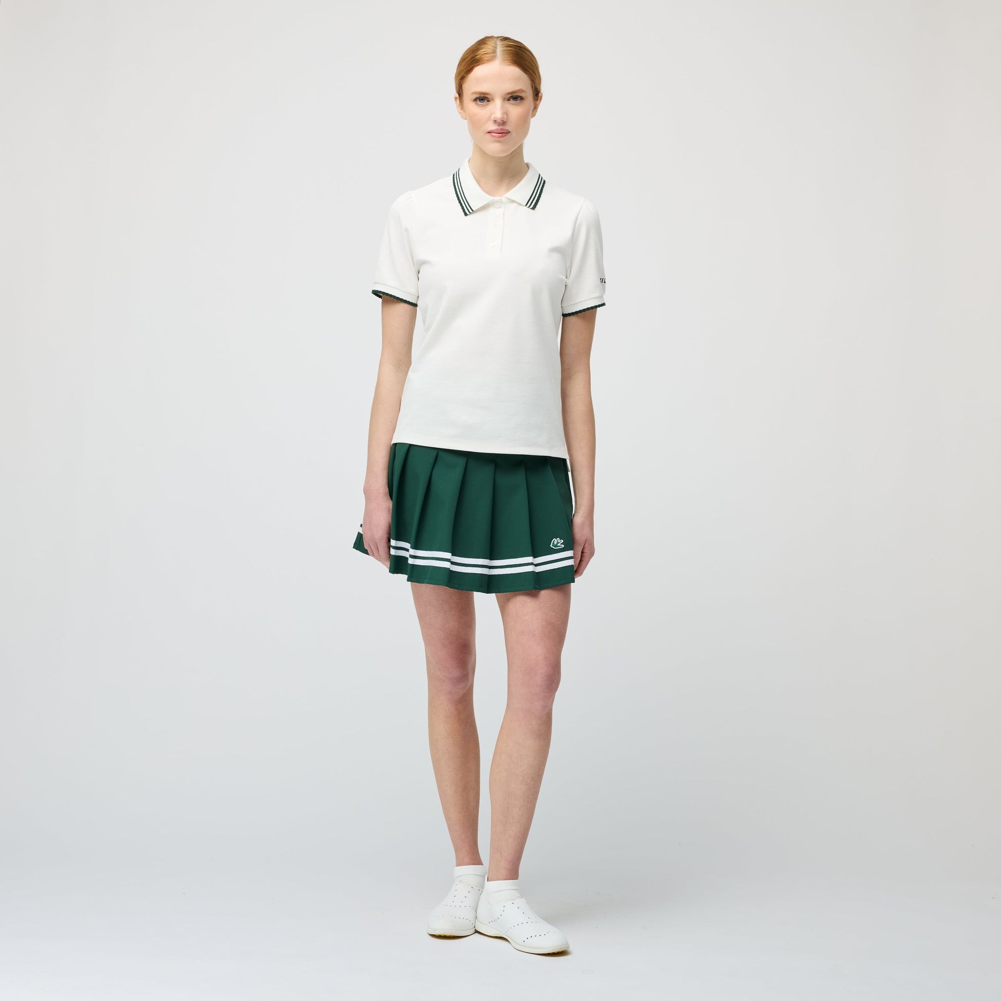 Tilley Preppy Pique Puff Sleeve Polo