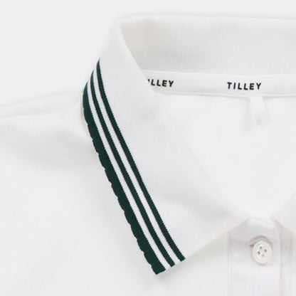 Tilley Preppy Pique Puff Sleeve Polo