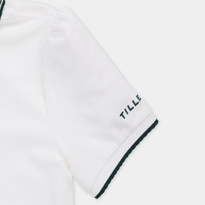 Tilley Preppy Pique Puff Sleeve Polo