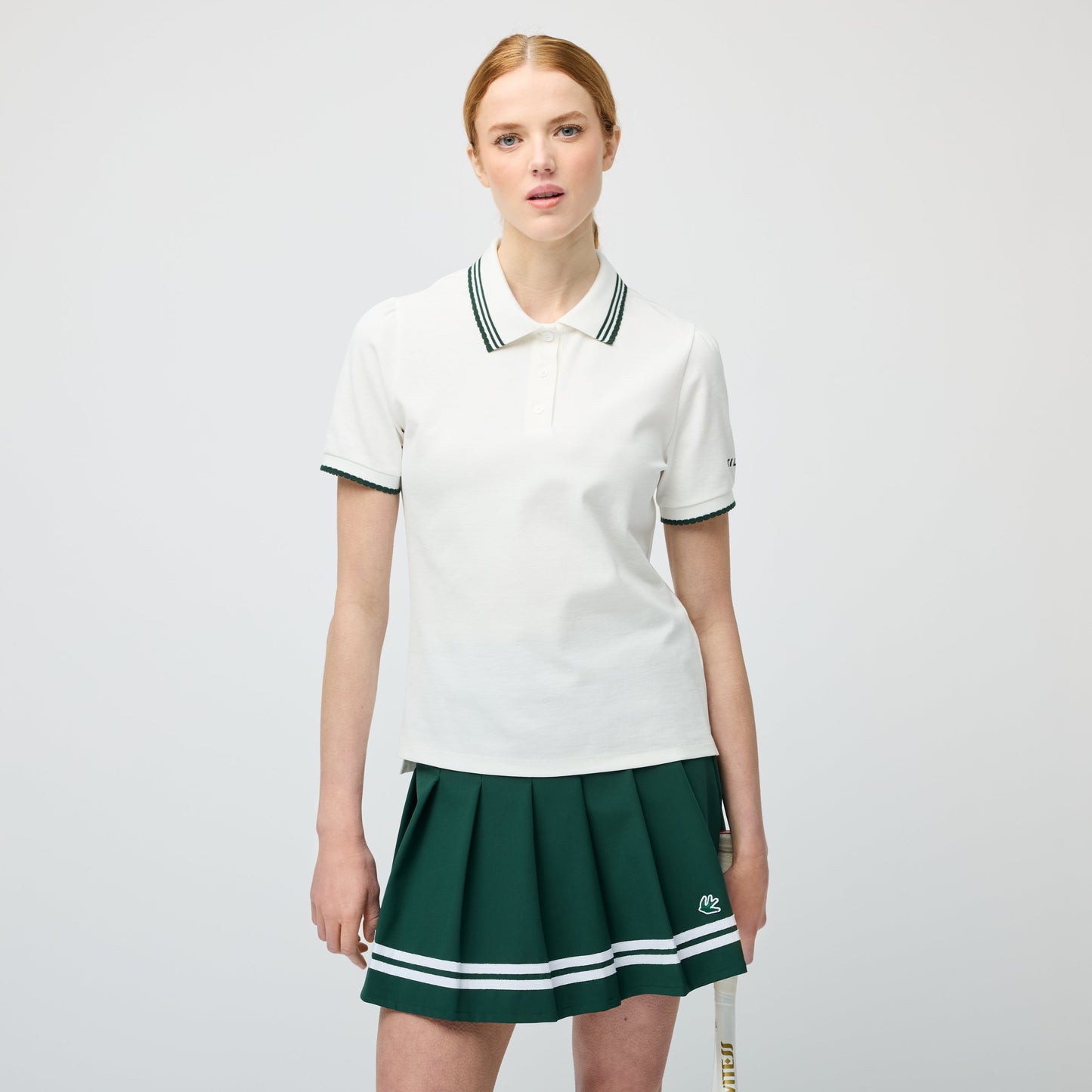 Tilley Preppy Pique Puff Sleeve Polo