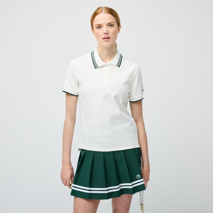 Tilley Preppy Pique Puff Sleeve Polo